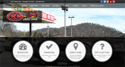 Desktop Screenshot of ccusedcars.com